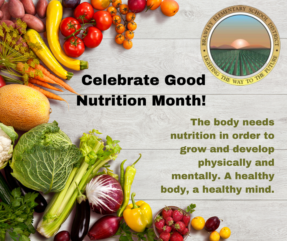 Celebrate Good Nutrition Month!